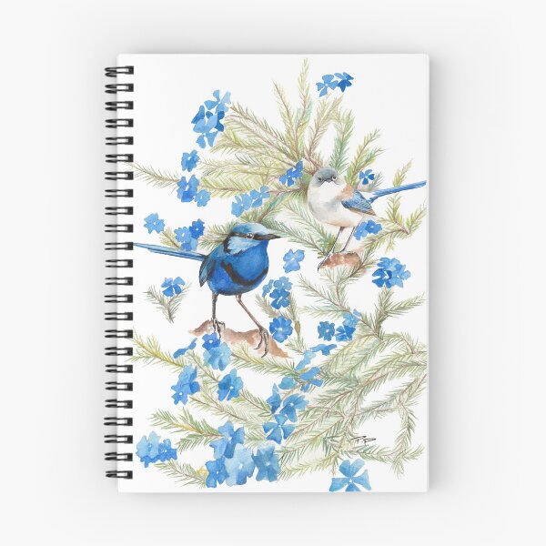 Item preview, Splendid Wren & Leschenaultia designed and sold by PollaPosavec.