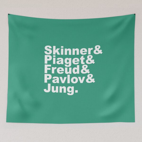 Item preview, Famous Psychologists Funny Helvetica List Graphic designed and sold by Alex Popo.