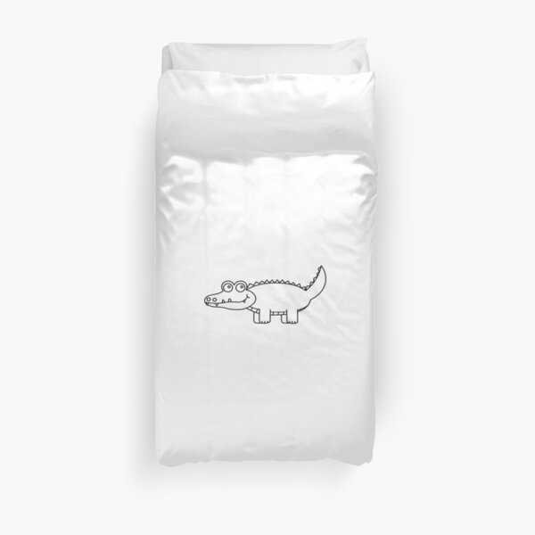crocodile Housse de couette