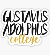 Gustavus Adolphus College Sticker