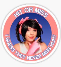 HIT OR MISS Sticker