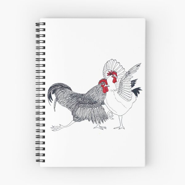 Item preview, Flamenco Chickens  designed and sold by Whitdoodles.