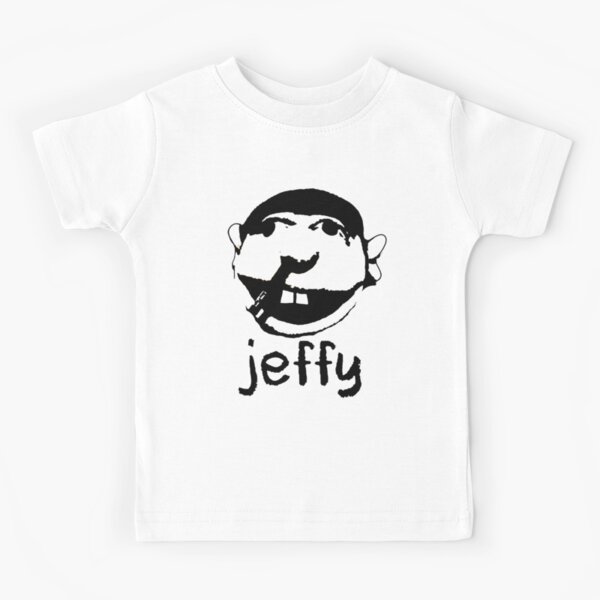 Jeffy Face Why Kids T Shirt By Thiscub Redbubble - jeffy play roblox