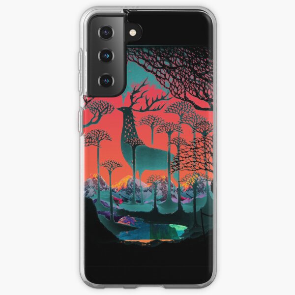 Forest Spirit - Woodland Illustration Samsung Galaxy Soft Case