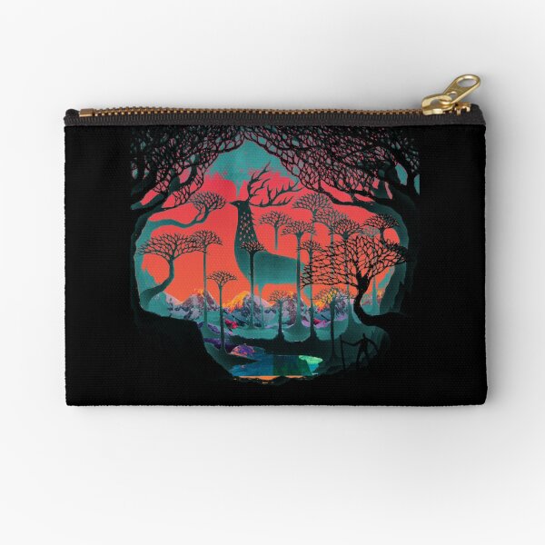 Forest Spirit - Woodland Illustration Zipper Pouch