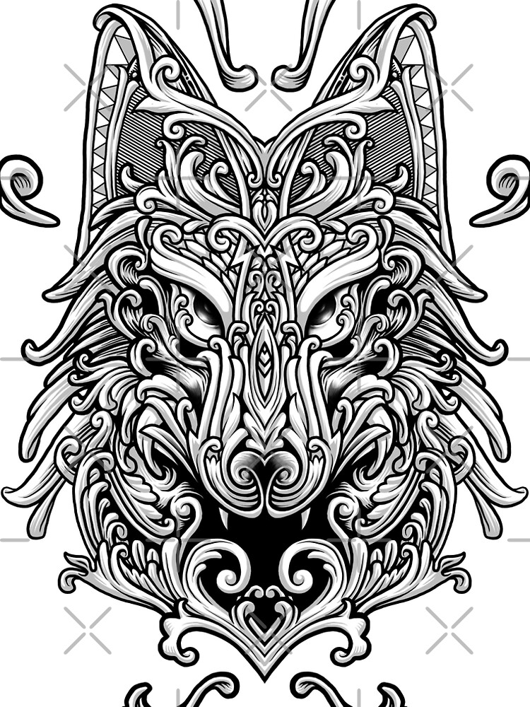 Wolf Ornate by angoes25