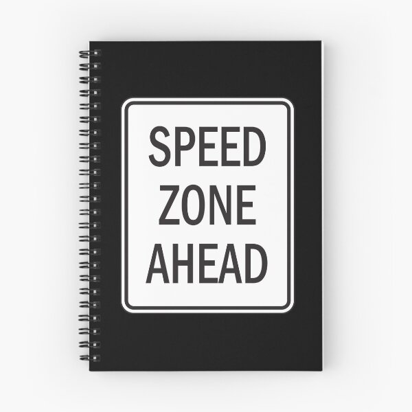 Item preview, Speed Zone Ahead Sign designed and sold by CarGear.