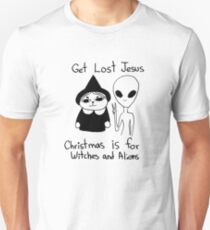 Christmas is for Witches and Aliens Unisex T-Shirt