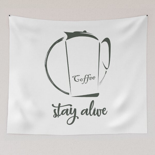 Item preview, Coffee-stay alive- designed and sold by SVDesignatVasil.
