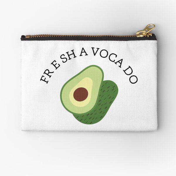 Fresh Avocado Zipper Pouch