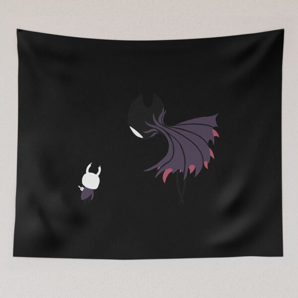 Item preview, Hollow Knight - The Knight and Troupe Master Grimm Minimal Vector designed and sold by Mr-M00.