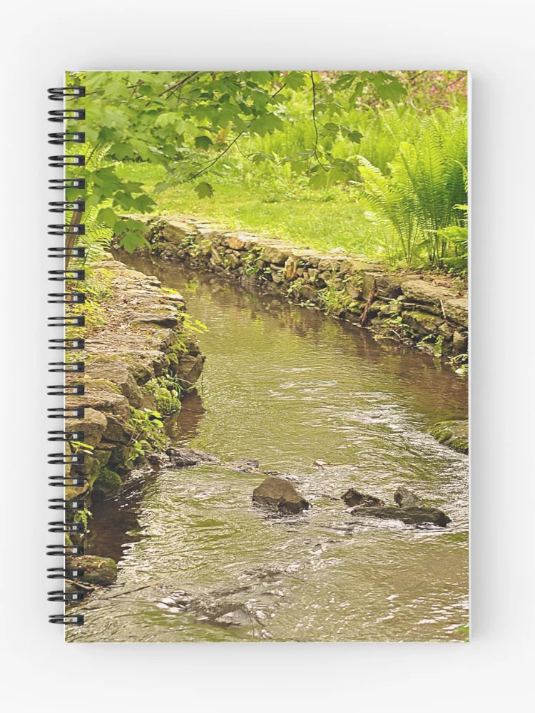 Imagen 1 de 3, Cuaderno con la obra Spring Stream, diseñada y vendida por MsKimberly.