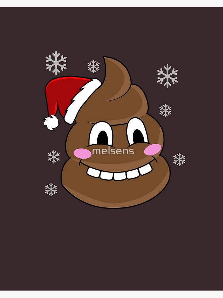Holiday Poo Emoji