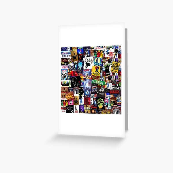 Item preview, Musicals Collage IV Original designed and sold by BrambleBox.