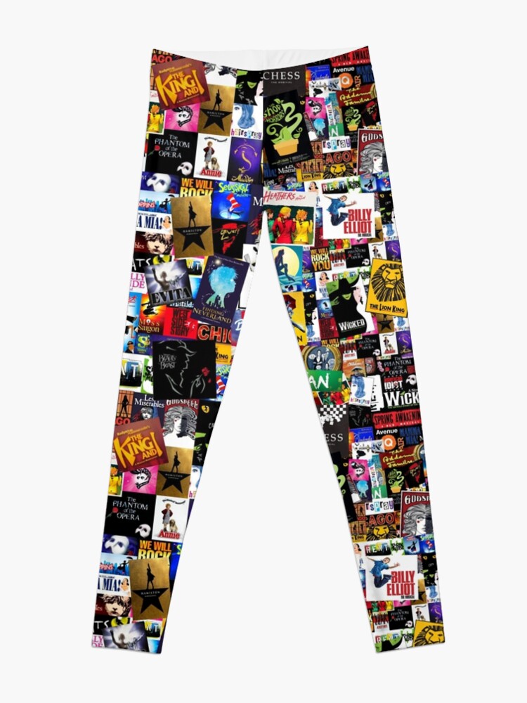 Alternate view of Musicals Collage IV Leggings