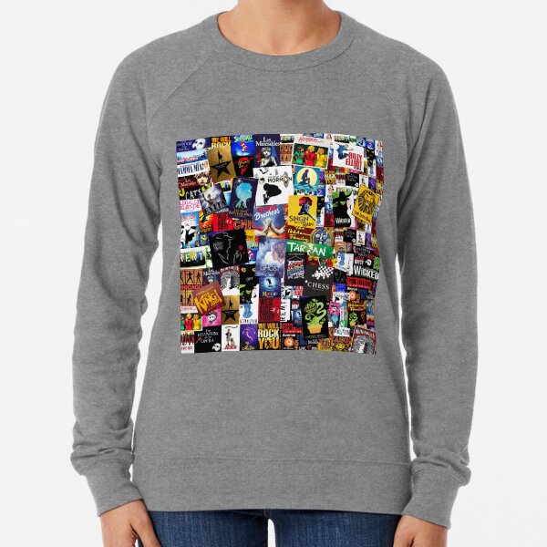 Musicals Collage IV Sudadera ligera