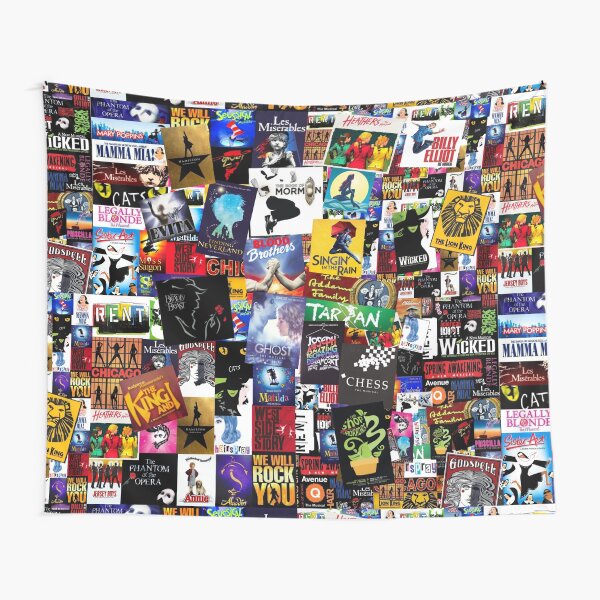 Item preview, Musicals Collage IV Original designed and sold by BrambleBox.