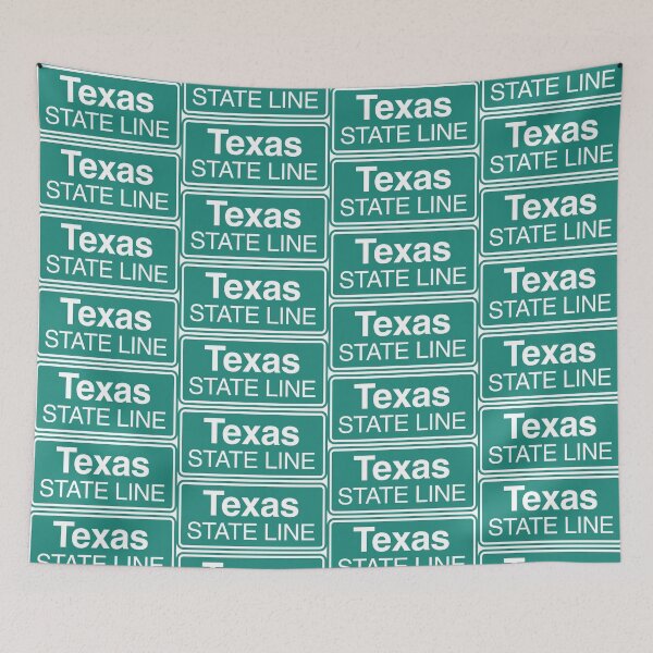 Artikelvorschau, Texas State Line Zeichen entworfen und verkauft von CarGear.
