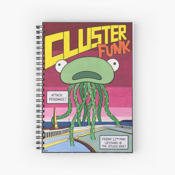 ClusterFunk Spiral Notebook