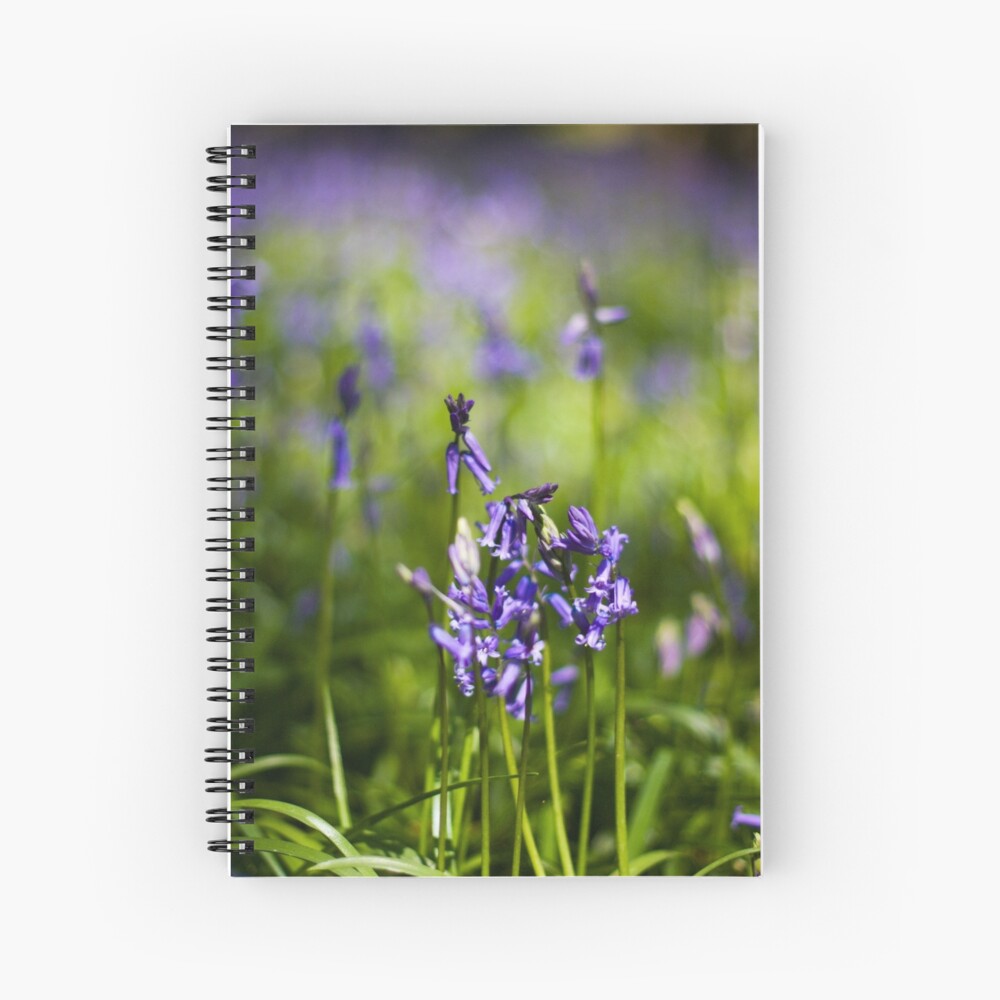 Bluebells (Hyacinthoides non-scripta) Spiral Notebook
