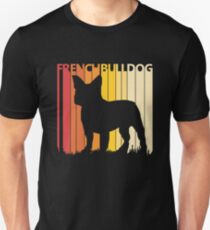 Vintage Retro French Bulldog Christmas Gift Unisex T-Shirt