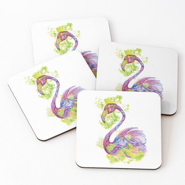 Item preview, Flamingo, bird kids room, art designed and sold by Lucia  Lukas.