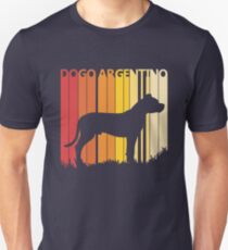 Vintage Retro Dogo Argentino Christmas Gift Unisex T-Shirt