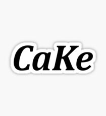 CaKe Sticker
