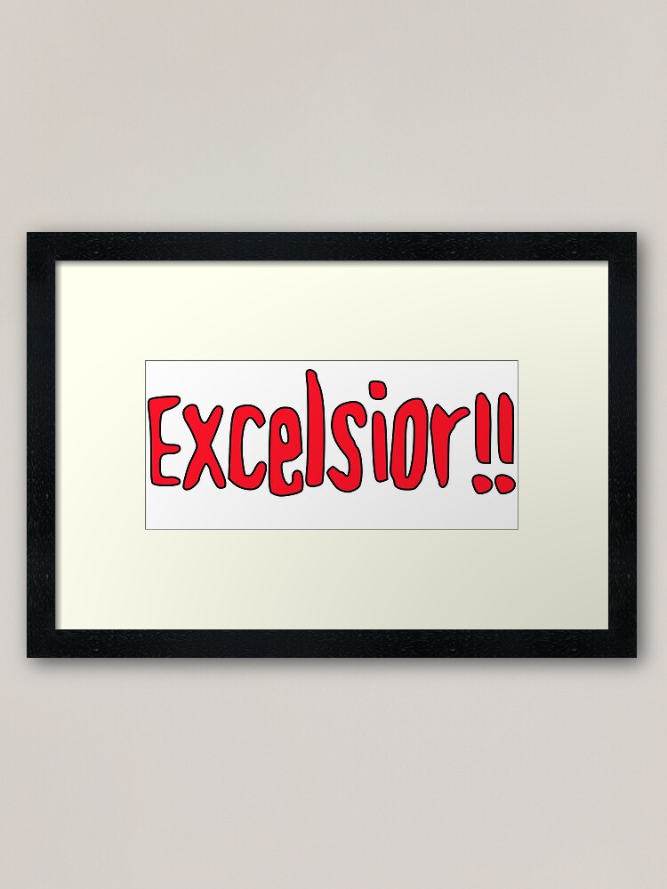 Excelsior!!! Stan Lee famous quotes