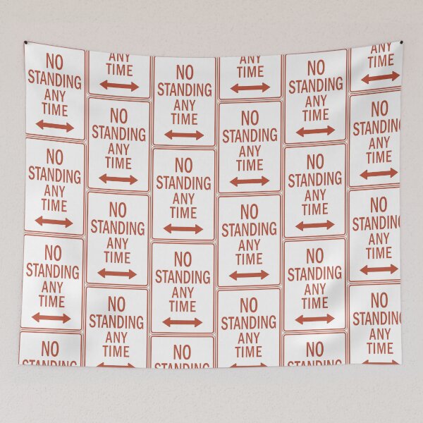 Item preview, No Standing Anytime Sign designed and sold by CarGear.