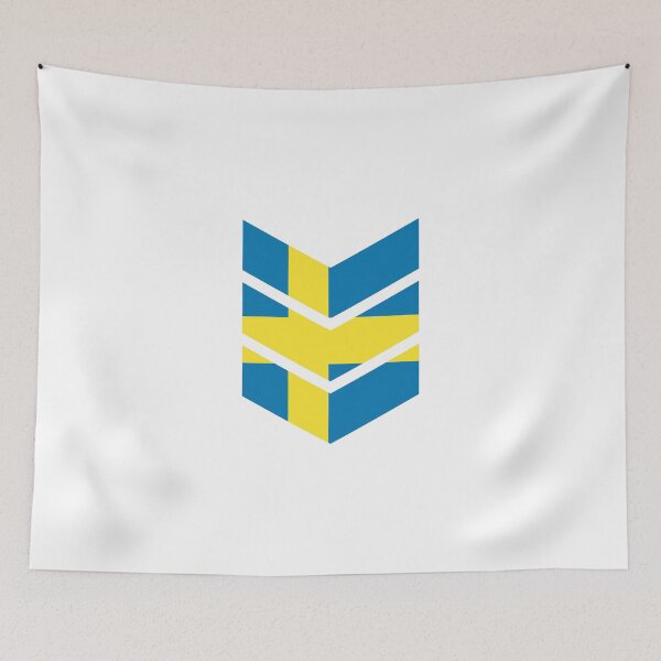 Item preview, Sweden Flag  designed and sold by Chillaxo.