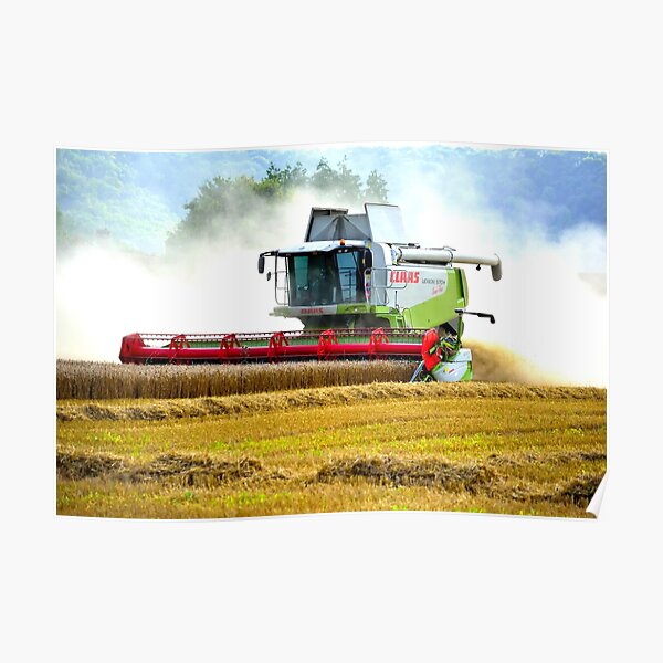 Claas 570+ Terra Trac Poster