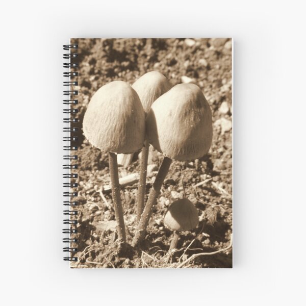 Toadstools Spiral Notebook