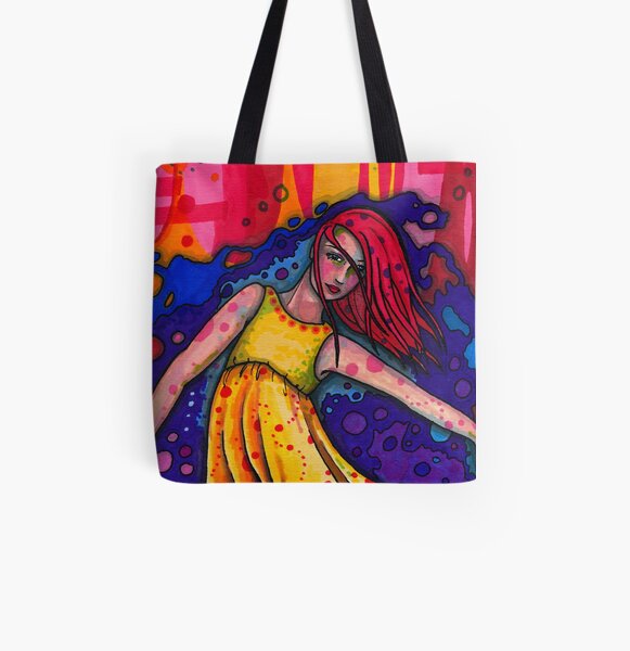 Isadora Duncan All Over Print Tote Bag