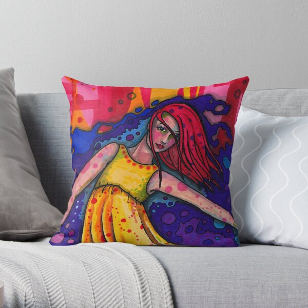 Isadora Duncan Throw Pillow