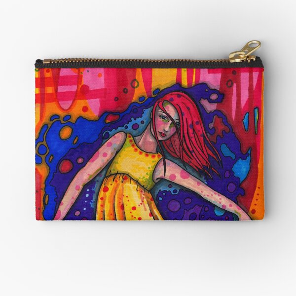 Isadora Duncan Zipper Pouch