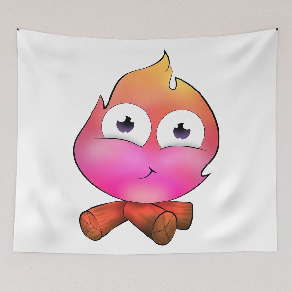 Item preview, Pink cute fire designed and sold by Melcu.
