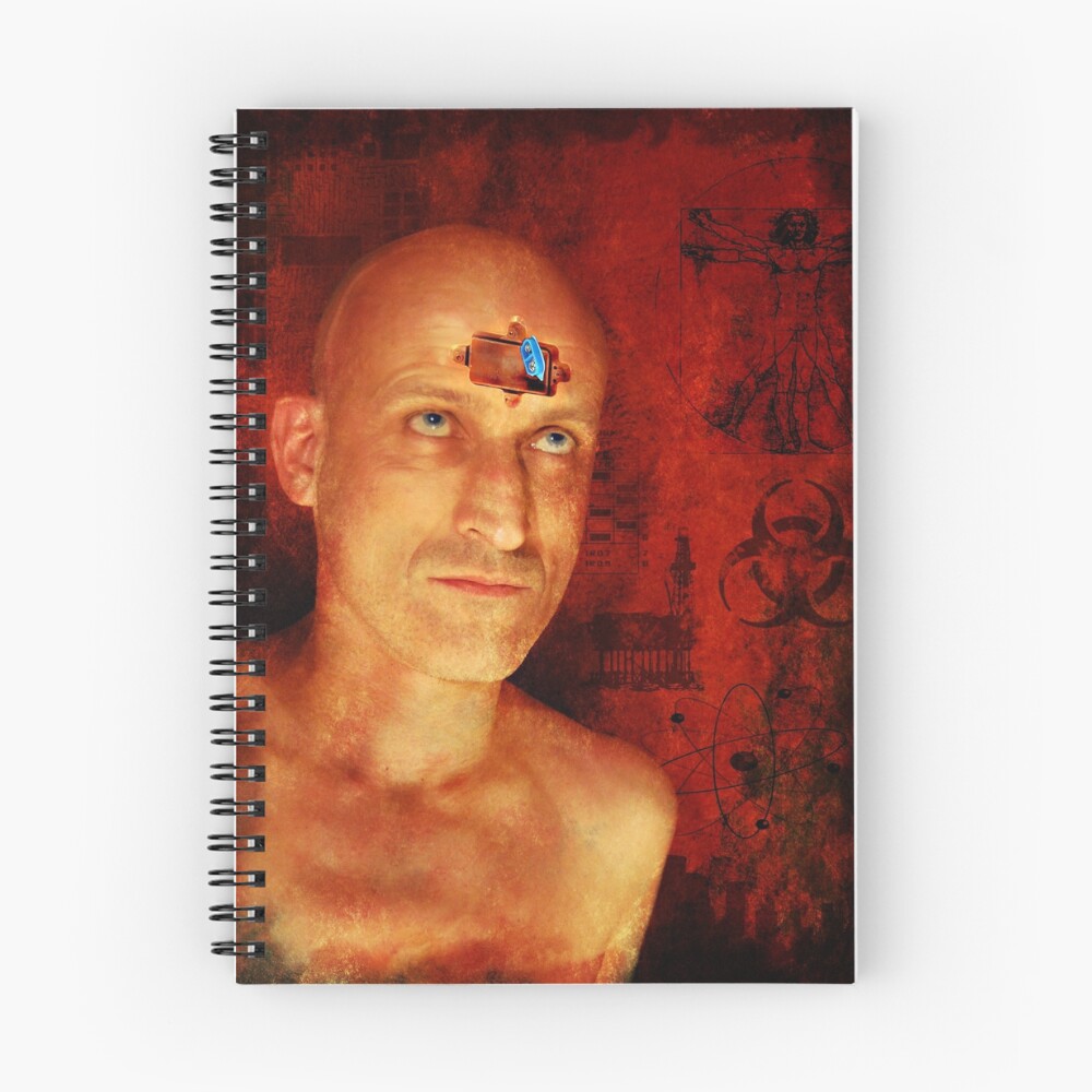 Item preview, Spiral Notebook designed and sold by ToastedGhost.