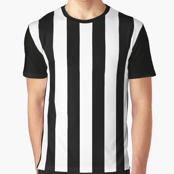 Camiseta gráfica for Sale con la obra «Rayas verticales blancas y negras»  de starrylite