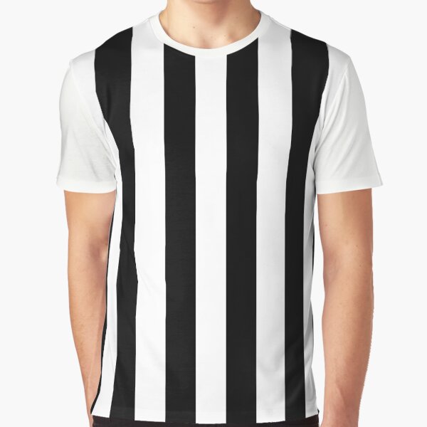 black and white horizontal striped t shirt