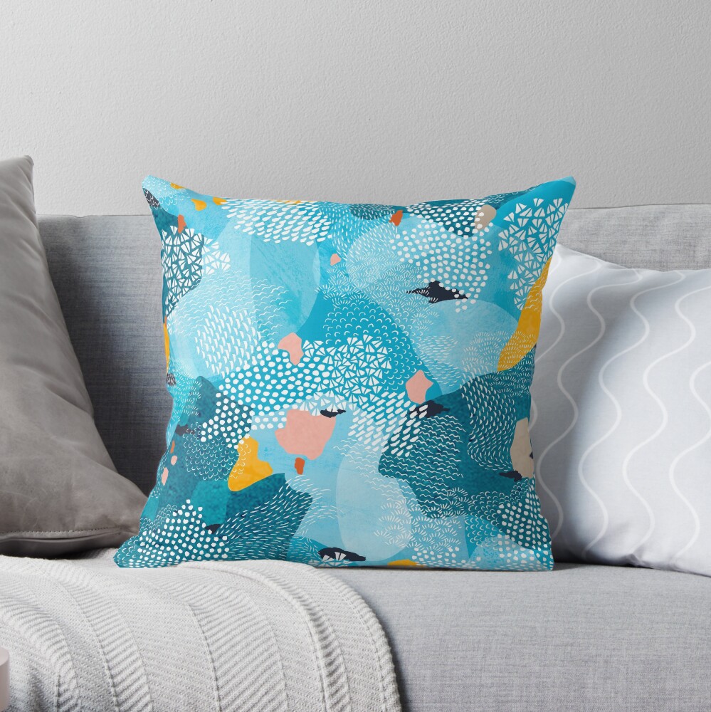 Calm Throw Pillow