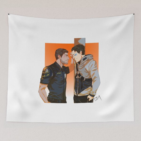 Item preview, Cop and florist - shirt designed and sold by Deep-in-mind1.