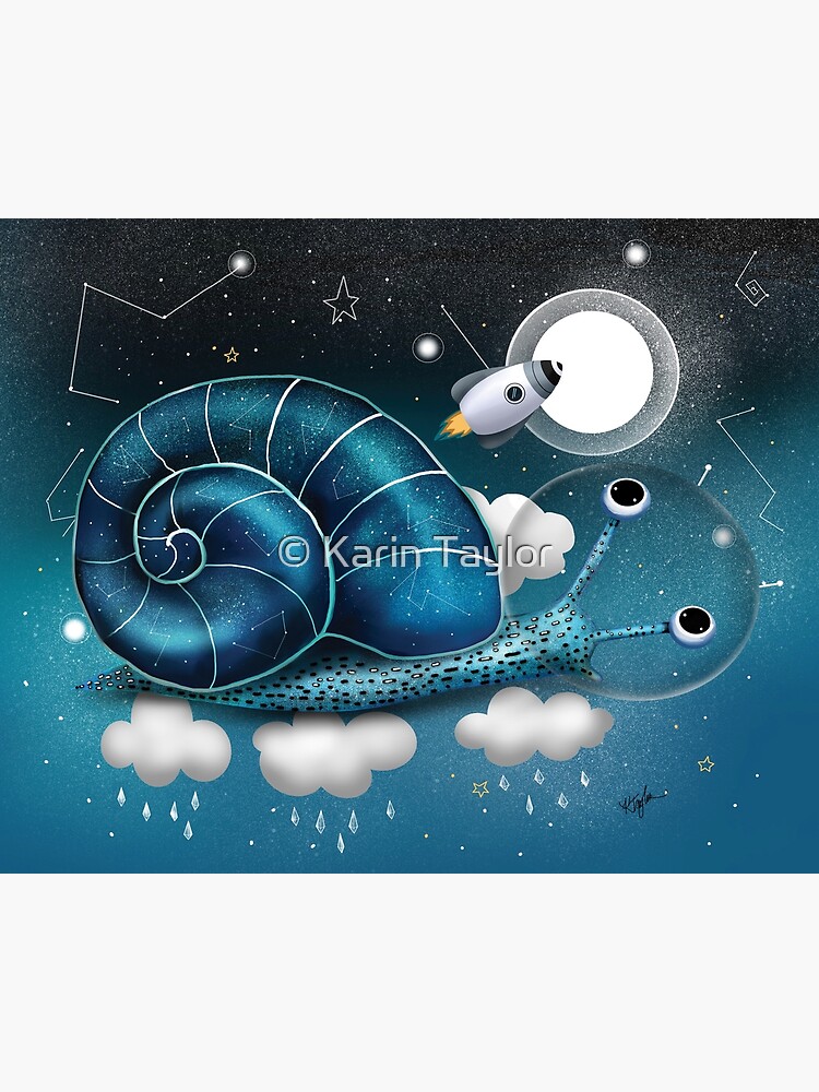 "Space Snail" Photographic Print by karin Redbubble