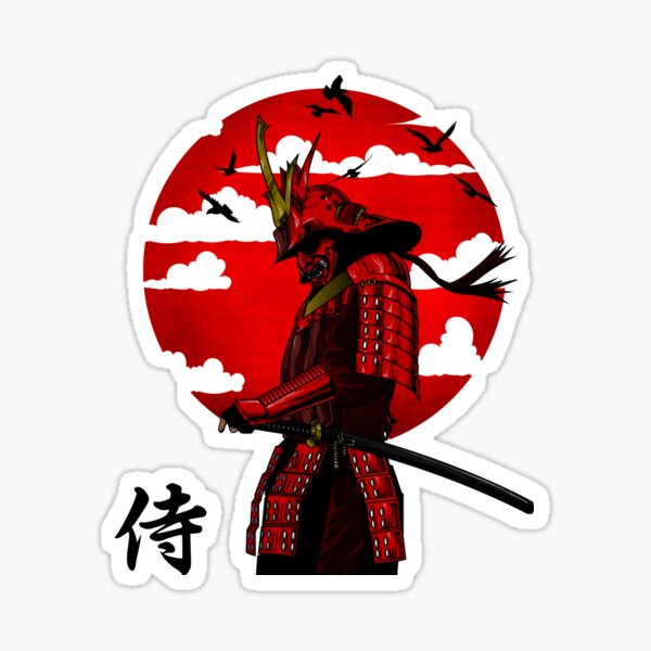 Samurai sticker on sale for car