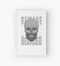 Beware the Bearded Shirt Vintage Beard Lovers Don't Shave Hardcover Journal
