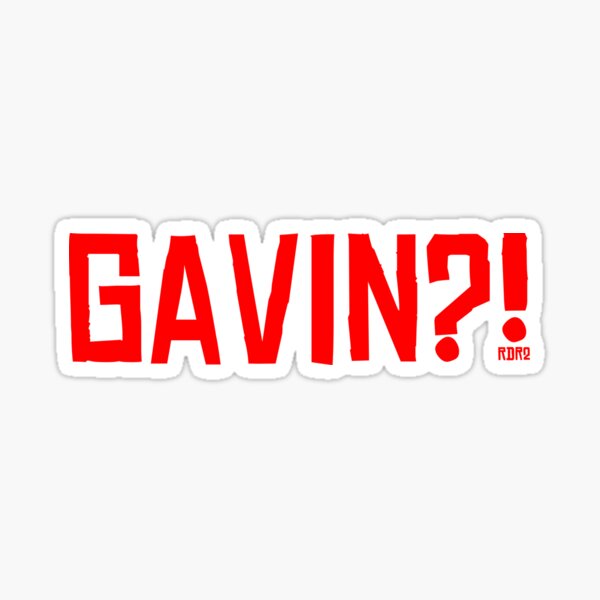 Vista previa del artículo con la obra «¿¡GAVÍN?!», diseñado y vendido por Lowkey Fortnite Tees.