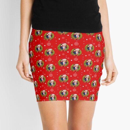 Christmas Trump Make Christmas Great Again Funny Christmas card gifts HD HIGH QUALITY ONLINE STORE Mini Skirt