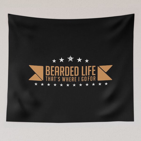 Item preview, Bearded Life that's where i go for designed and sold by netrok.