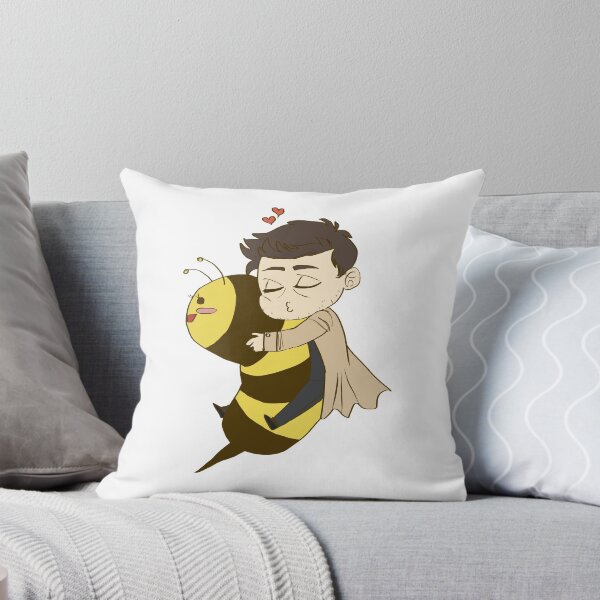 Item preview, Chibi Cas hugging a Bee plushie designed and sold by lamppu.