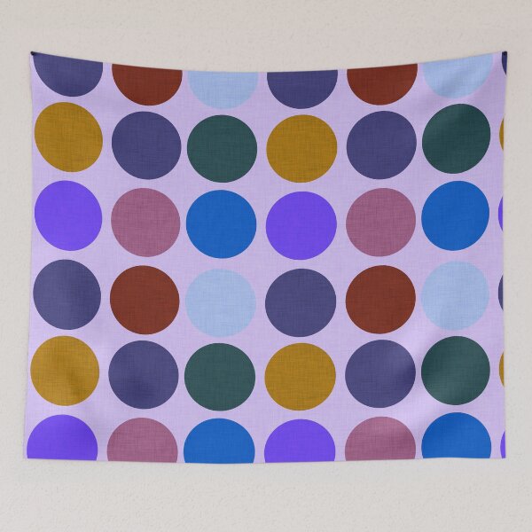 Item preview, Giant Polka Dot Blue  #homedecor #midcenturymodern #midcentury designed and sold by susycosta.